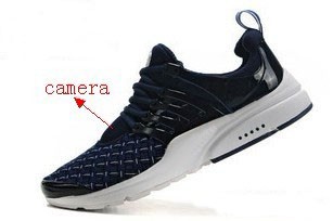 1280X960 Sports shoes Hidden Camera With Motion Detection and Remote Control 16GB